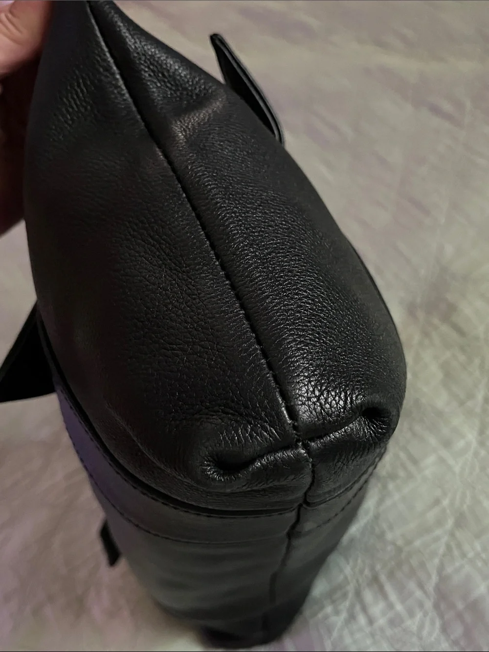 🍓TRADED🍓90s/Y2K EXPRESS Genuine Leather Satchel Handbag